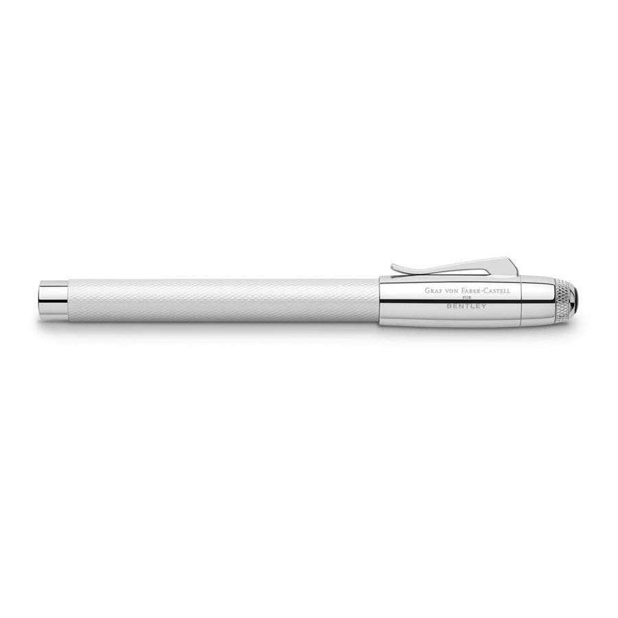 Graf-von-Faber-Castell - Fountain pen Bentley White Satin EF