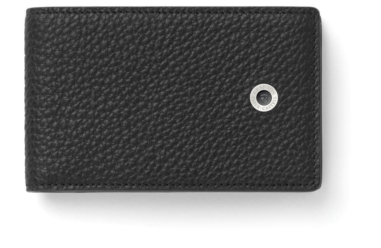 Graf-von-Faber-Castell - Small wallet Cashmere, black