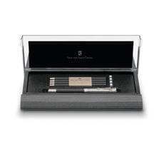 Graf-von-Faber-Castell - Desk set with platinium-plated Perfect Pencil black