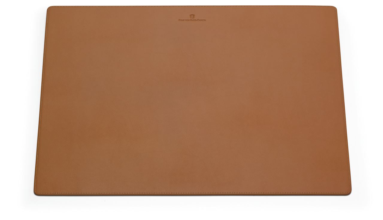 Graf-von-Faber-Castell - Desk pad smooth, Cognac