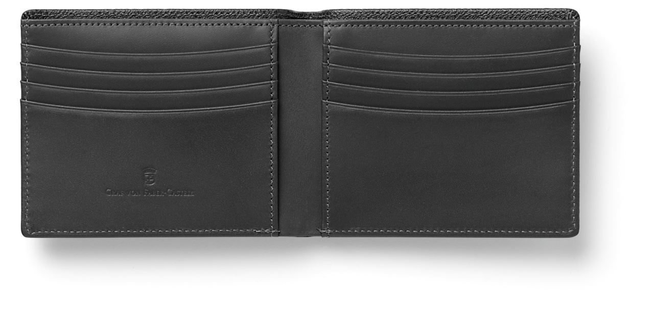 Graf-von-Faber-Castell - Credit card case Epsom, Black