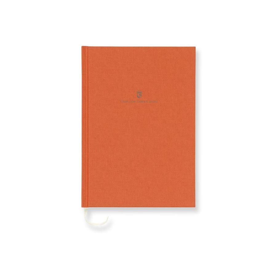 Graf-von-Faber-Castell - Notebook with linen cover A5 Burned Orange