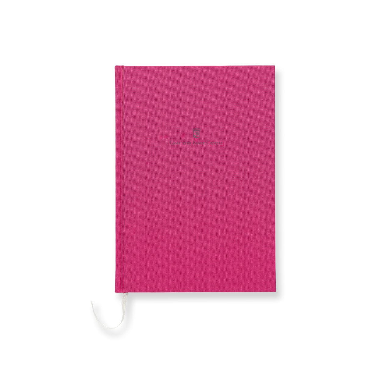 Graf-von-Faber-Castell - Linen-bound book A5 Electric Pink