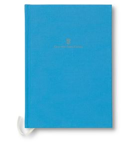 Graf-von-Faber-Castell - Notebook with linen cover A5 Gulf Blue