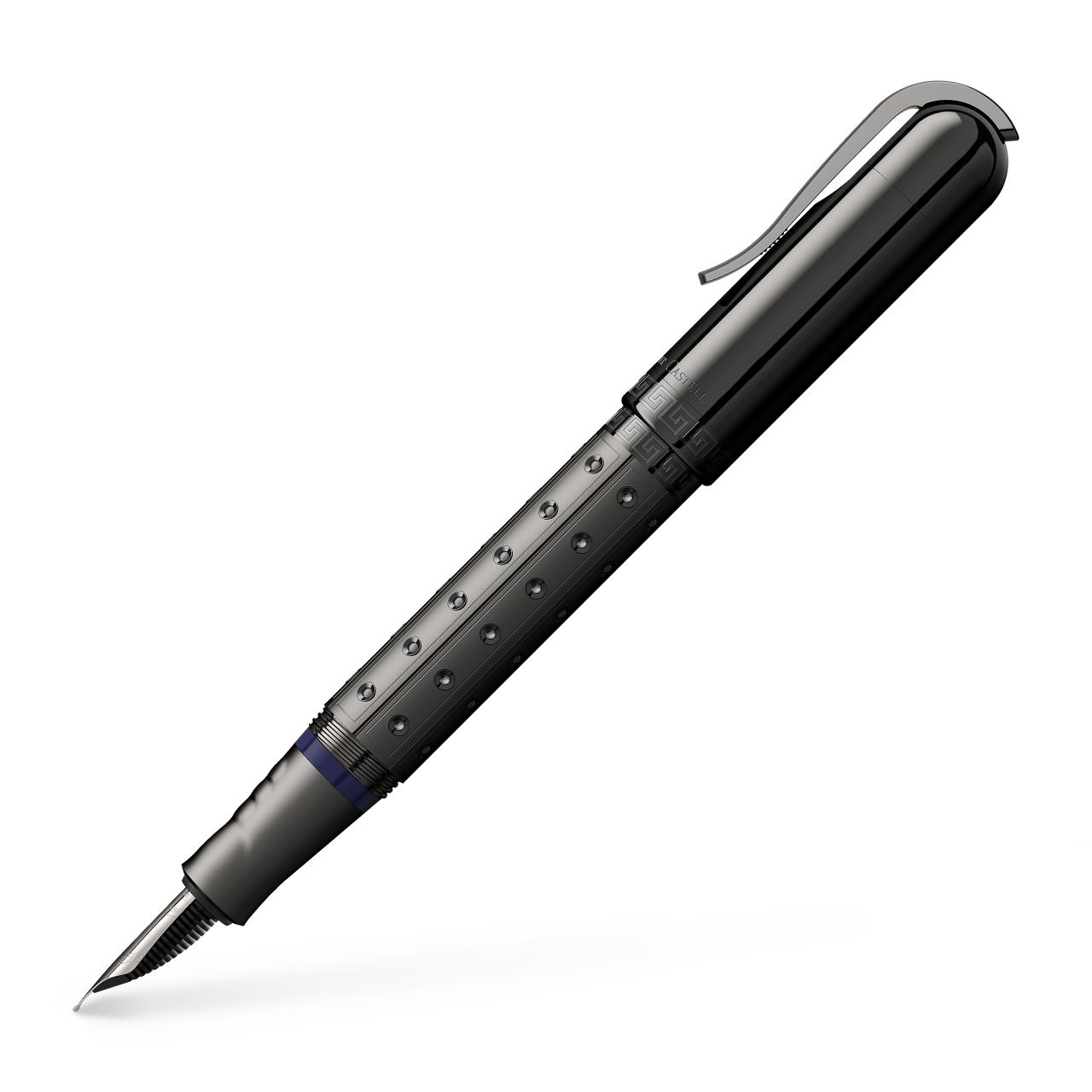 Graf-von-Faber-Castell - Fountain pen Pen of the Year 2020 Black Edition, Extra Broad